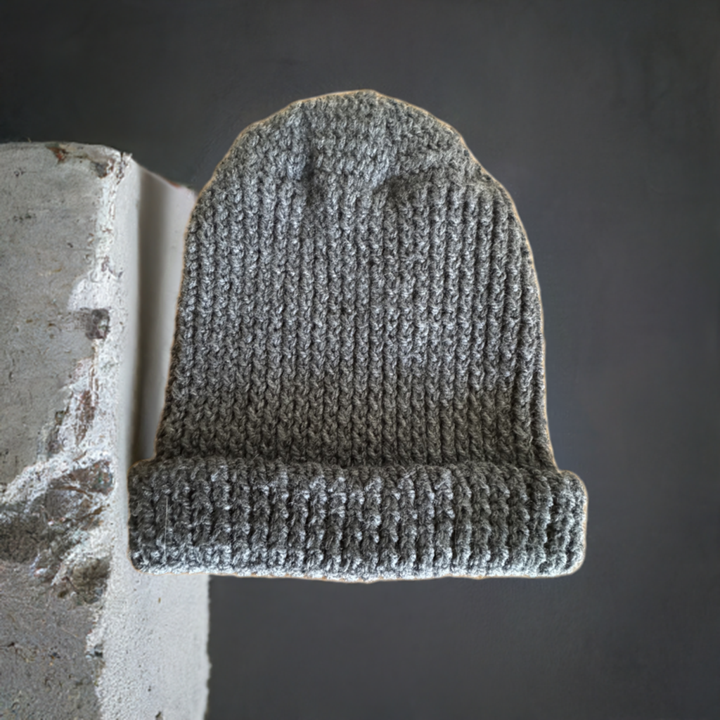 Grey Beanie - Adult